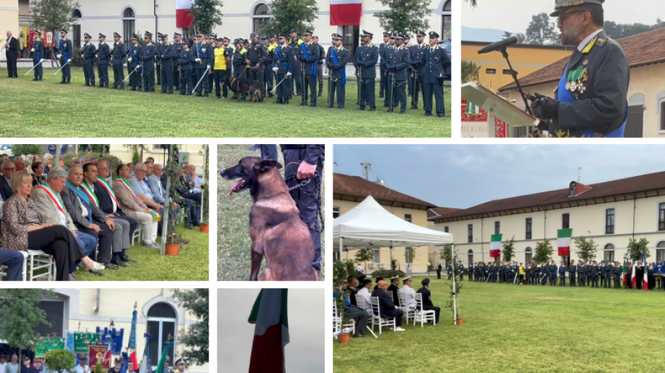 Guardia di Finanza, 252 anni: cerimonia a Intra. Encomi per indagini e soccorsi